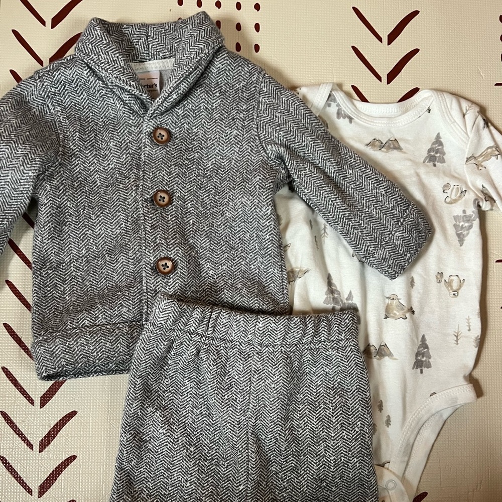 3 Piece Outfit 0-3 months